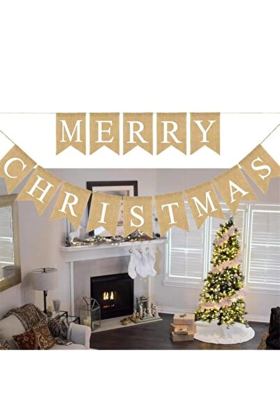 Generic Merry Christmas Banner, Christmas Banners for Fireplace, Christmas Wa...