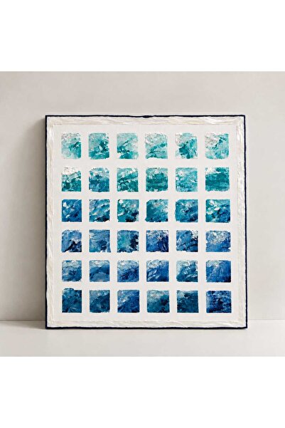 VOBA STORE ADÂNCIME 🌊 Pictură abstractă acrilică realizată manual