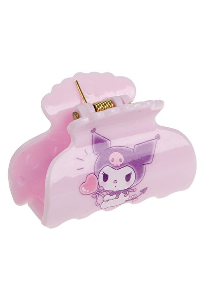 OEM Clamă de păr roz liliac cu personajul Kuromi - Dimensiune 5cm