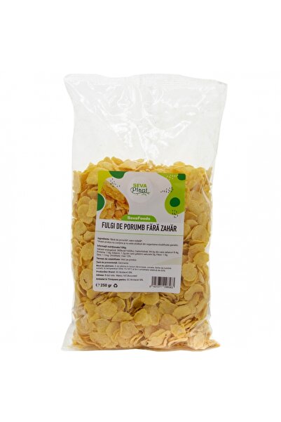 Seva Plant Fulgi porumb fara zahar 250g - FOOD