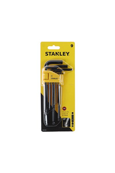 OEM Комплект от 9 шестограмни ключа, със сферична глава, Stanley 0-69-256, 1....