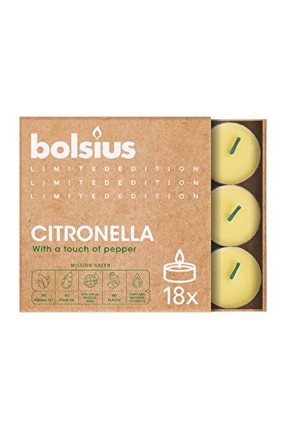 Bolsius Lumanari Parfumate Pastile Bolsius, Citronella