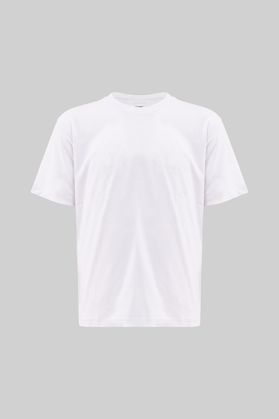 Machinist Men's Basic Relaxed Slim Cotton T-Shirt White