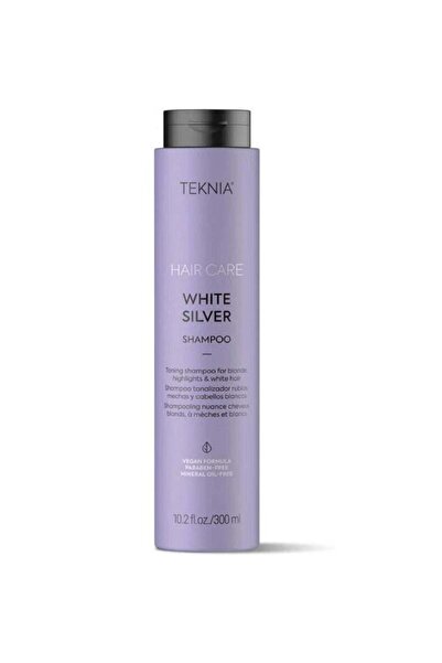 teknia White Silver Shampoo for Hair Care 300 ml