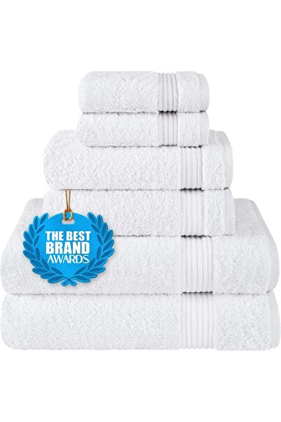 Cotton Paradise مناشف تركية قطنية 100% للحمام والمطبخ، سميكة وكبيرة الحجم وذا...