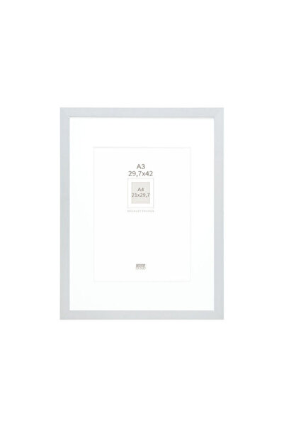 Other Ξύλινη Κορνίζα Deknudt 29.7cmx42cm με Ασημί Πλαίσιο