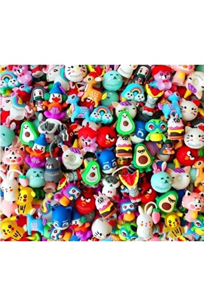 İRHANLAR 20 Adet Figürlü Kalem Başlığı Kalem Süsü Kalem Süsü Emoji Oyuncak He...
