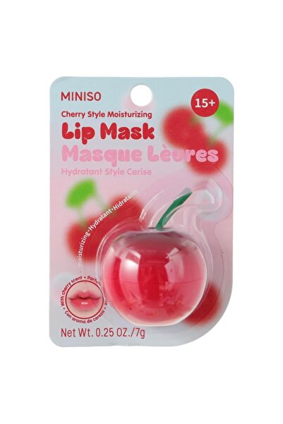 Miniso Lisanslı Nemlendirici Dudak Maskesi – Kiraz Aromalı Bakım