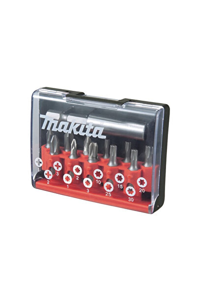 Makita 12 PARÇALI VİDALAMA + MANYETİK UÇ SETİ MAAD-31011-12