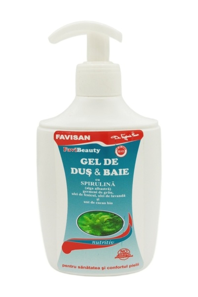 Favisan Nourishing spirulina shower gel 300ml