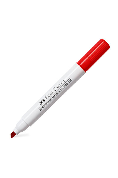 Faber Castell Marker whiteboard varf tesit rosu winner 152 faber-castell