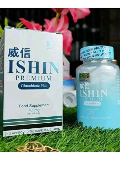 ishin PREMIUM GLUTATHIONE PLUS FOOD SUPPLEMENT 700MG/42G