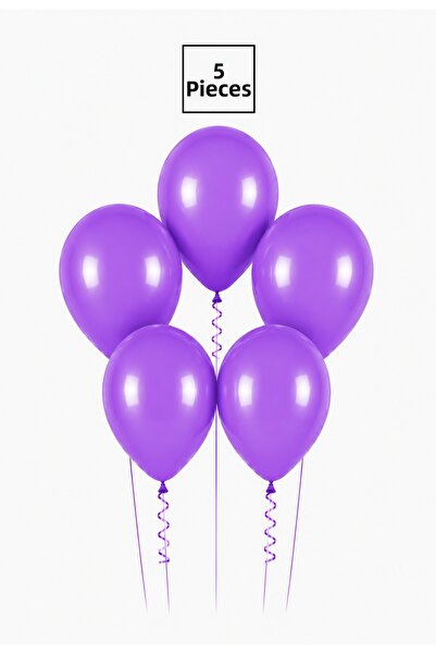 Balonsan Purple Balloon 5 Pieces