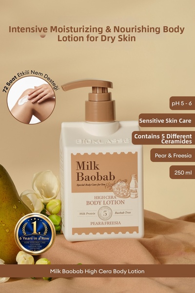 Milk Baobab Intensive Moisturizing & Nourishing Body Lotion High Cera Body Lo...