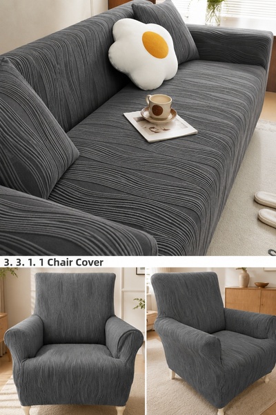 uzhanem 3 3 1 1 Stretch Elastic Flexible Washable Sofa Cover Set Sofa Cover
