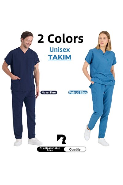 Raven Uniform SET DE 2 HEMOTIȚE - Set de uniforme unisex pentru asistentă med...