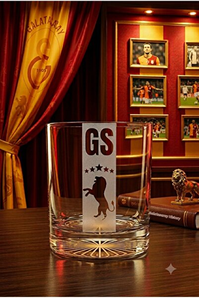MLDSG Special Design Collectible Whiskey Glass with Lion Figure 320 Cc