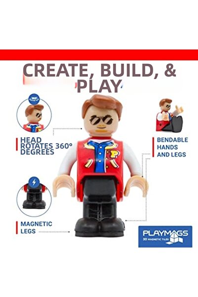 Yıldızan Magnetic Figures I 15-Piece Set 366376