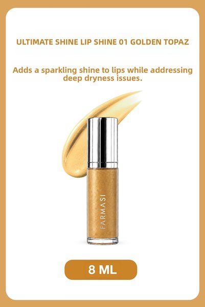 Farmasi 01 Golden Topaz Ultimate Shine Lip Gloss