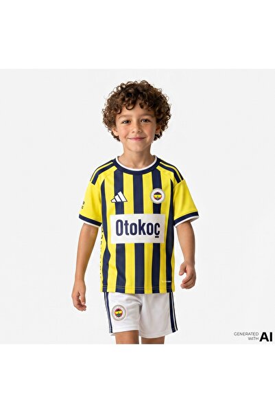 adidas Fenerbahçe 2026/2027 Kids' Yellow Home Jersey