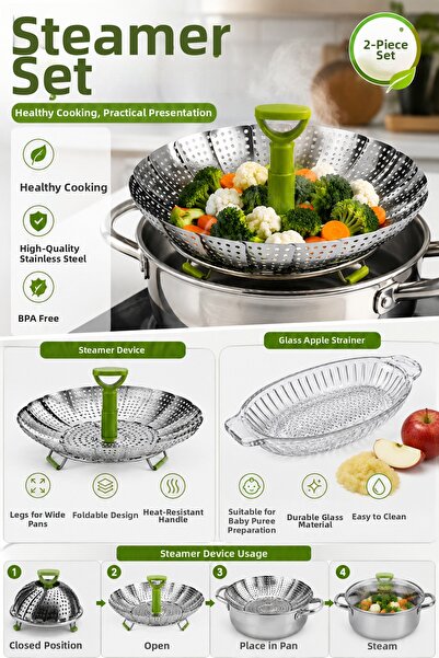 İnfeta 2-Piece Set Practical Supplementary Food Apparatus for Babies with Non...
