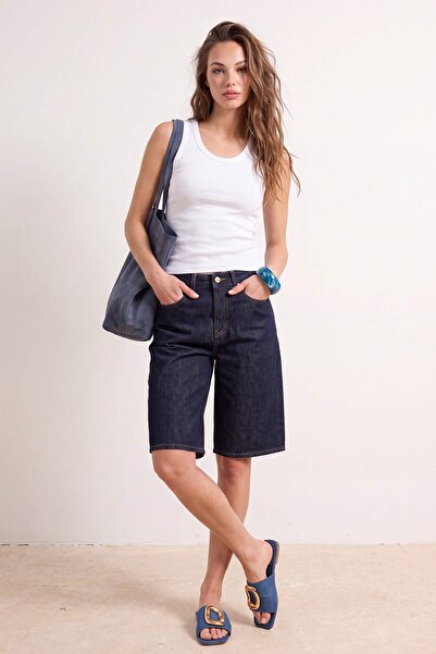 Trendyol Collection Ecru Fitted/Body-Fitting Pool Collar Sleeveless Corded Fa...