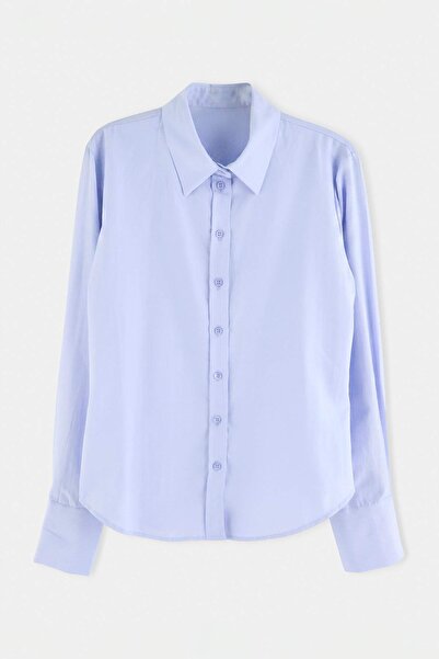 Trendyol Collection Blue Shirt Twoaw27Go00015