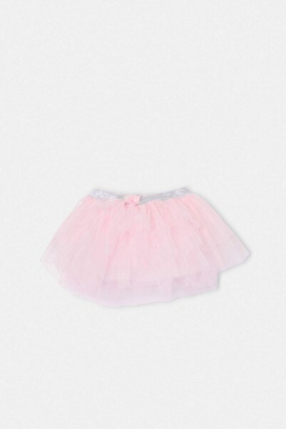 TRENDYOLKIDS Ροζ Μίντι Φούστα με Απλή Ύφανση TKDSS26ET00016