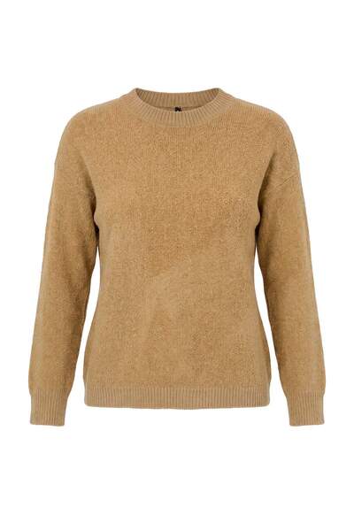 Trendyol Collection سترة تريكو خضراء اللون واسعة الحجم بخيوط خاصة TWOAW26KZ00090