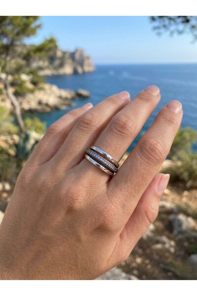 My Story Üçlü Band Gümüş Yüzük