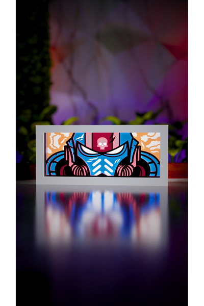 Jade Produck Space Marines LED Işıklı Dekoratif Light Box – Warhammer 40K Tem...