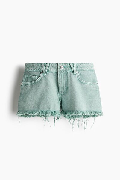 H&M Saçaklı Kot Şort
