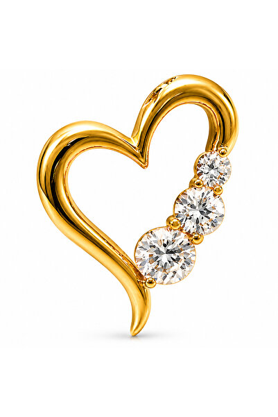 Öz gold plated Colier Placat cu Aur 18K – Pandantiv Elegant cu Cristale, Cado...