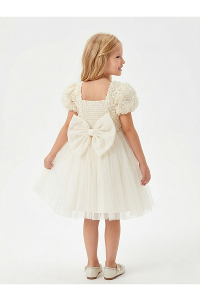 Serkon Kids KIZ ELBİSE 26YSERKON0983