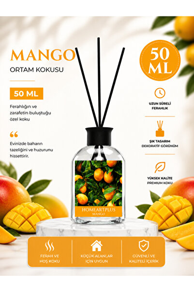 homeartplus Mango Oda kokusu bambu esansiyel uçucu yağ 50 ml