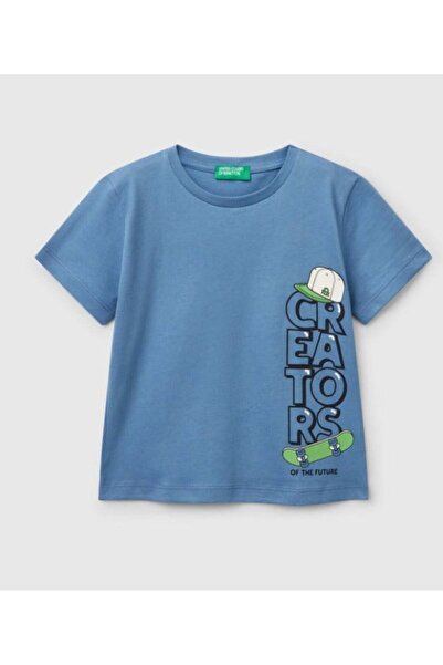 United Colors of Benetton Boys' 3I1Xg10Ij Benetton T-Shirt Gkb0054