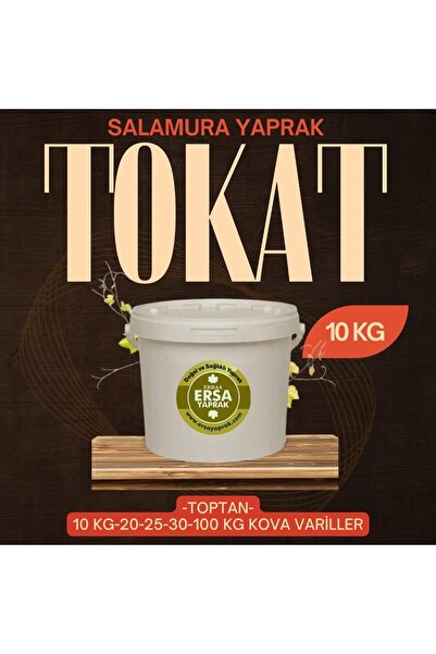 ERSA YAPRAK TOKAT SALAMURA YAPRAK 10 KG KOVA