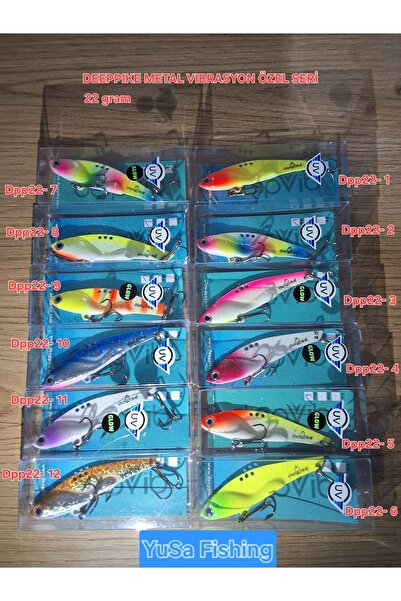 DEEPPİKE 22 gram vibrasyon maket balık - balık av malzemesi