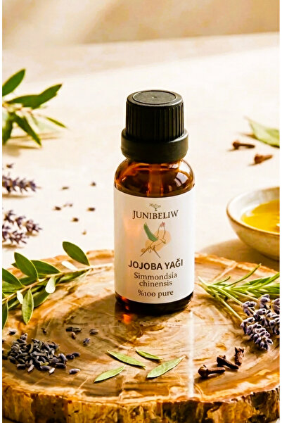 junibeliw زيت الجوجوبا المعصور على البارد 20 مل (JOJOBA OIL)