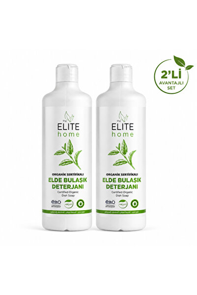The Elite Home Organik ve Vegan Sertifikalı Elde Bulaşık Deterjanı 750 ml Por...