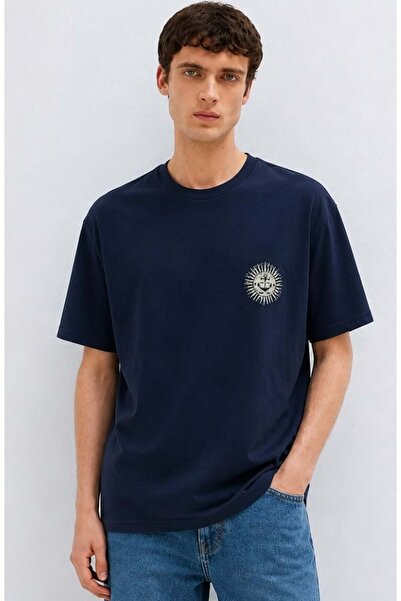 Mavi M0613289 T-shirt sa štampanjem Muška majica TAMNOMOŽTEVA
