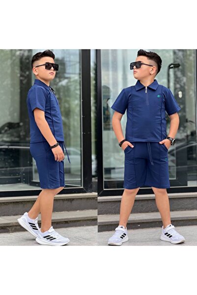 Lucky kidswear KRAVATNA KRATKE HLAČE SA DETALJOM VEZENJA DRAVENICA, MUŠKI GOR...