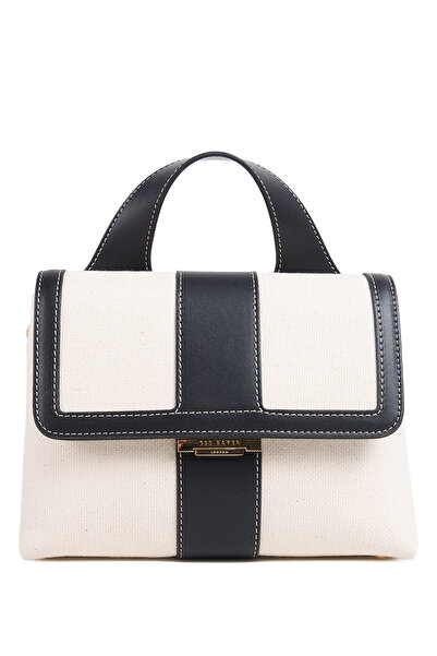 Ted Baker Bej - Siyah Kadın Çapraz Çanta TBSS26FBAG038