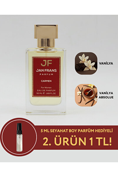 JF JAN FRANS Carmen - Vanilya Parfüm 50ml Kalıcı Edp Kadın Vanilyalı Parfüm |...
