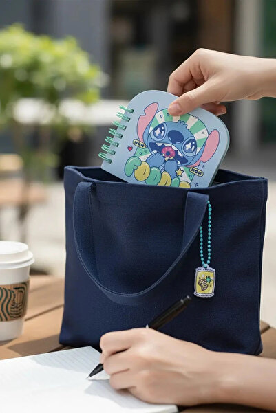 Miniso Disney Lilo & Stitch Lisanslı Parti Serisi 64Yp. Telli Not Defteri