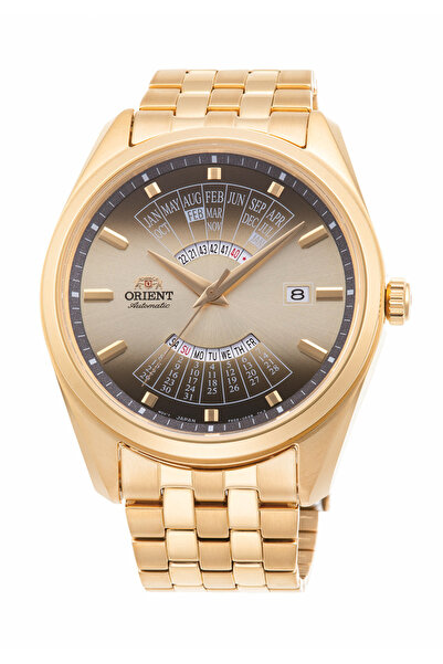 Orient RA-BA0001G10B Kurmalı Otomatik Çelik Altın Rengi Kahverengi Kadran 43 ...