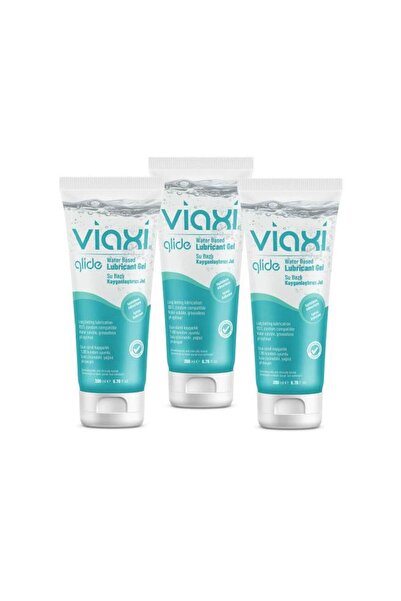 Viaxi Glide Kayganlaştırıcı Jel 200 ml (3 Adet)