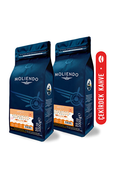 Moliendo Finest Coffee Amalfi Espresso Blend Kahve Avantaj Paketi (Çekirdek K...