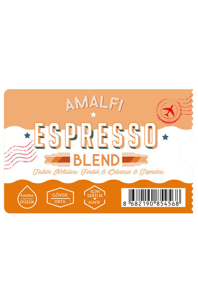Moliendo Finest Coffee Amalfi Espresso Blend Kahve (Çekirdek Kahve) 1000 g