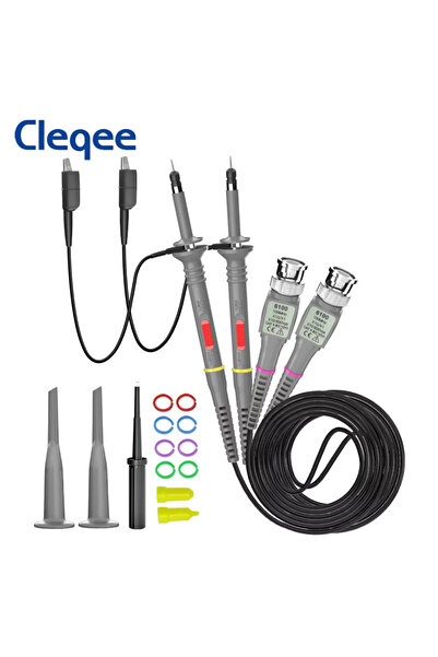Choice Cleqee P6100 2 قطعة مسبار الذبذبات بعرض النطاق الترددي 100 ميجا هرتز 1...